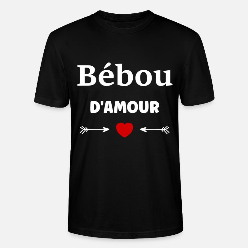 Bébou - T-shirt bio CRAFTER Stanley Stella Unisexe - noir