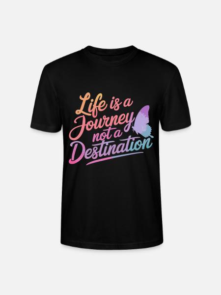 Schmetterling Monarchfalter Bunt Schmetterlinge - Stanley/Stella Unisex Bio-T-Shirt CRAFTER - Schwarz
