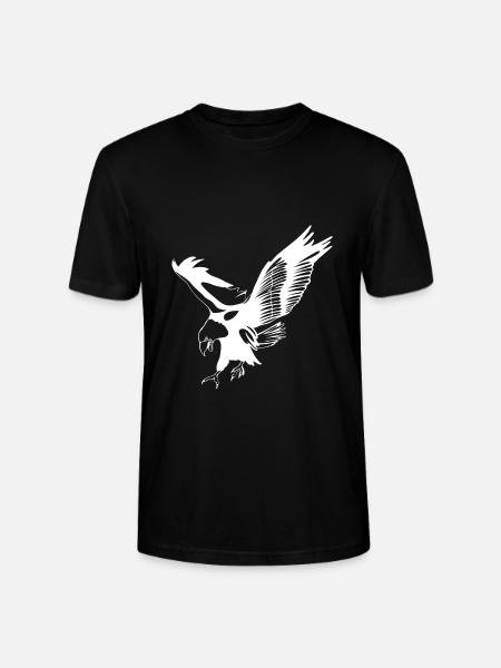 bird - Stanley/Stella CRAFTER Unisex Organic T-Shirt - black