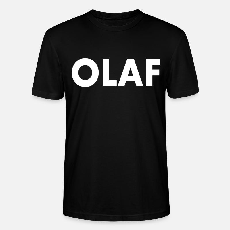 Olaf - Stanley/Stella Unisex Bio-T-Shirt CRAFTER - Schwarz