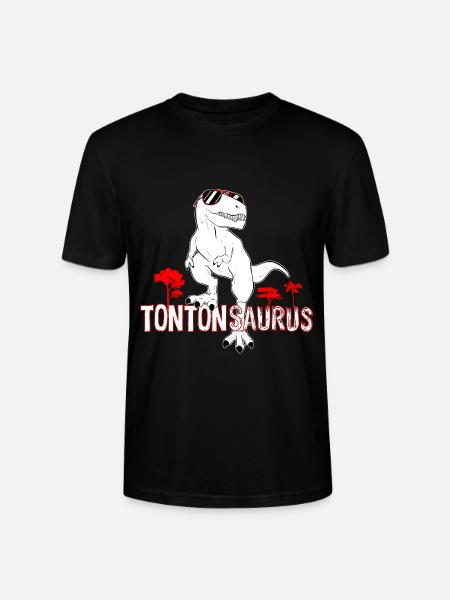 Tontonsaurus - Stanley/Stella CRAFTER Unisex Organic T-Shirt - black
