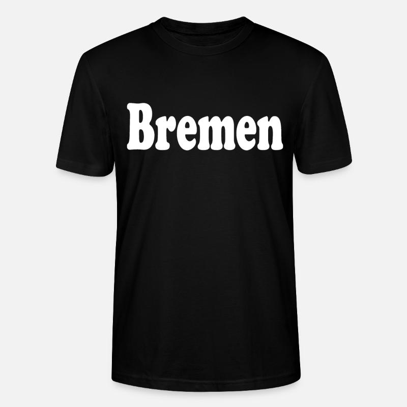 Brême - T-shirt bio CRAFTER Stanley Stella Unisexe - noir
