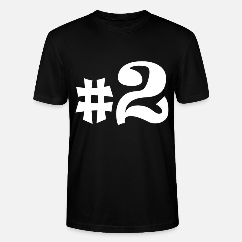 #2 - Stanley/Stella Unisex Bio-T-Shirt CRAFTER - Schwarz