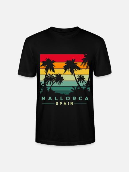 Spanish Malle Mallorca - Stanley/Stella CRAFTER Unisex Organic T-Shirt - black