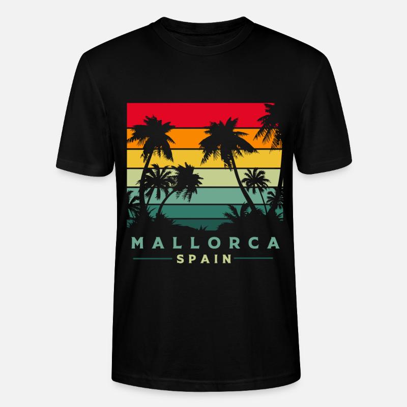 Spanisch Malle Mallorca - Stanley/Stella Unisex Bio-T-Shirt CRAFTER - Schwarz