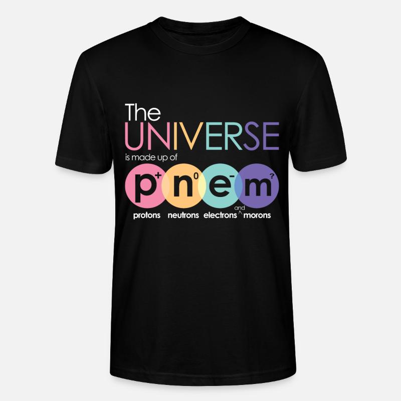 Physik Moron - Stanley/Stella Unisex Bio-T-Shirt CRAFTER - Schwarz