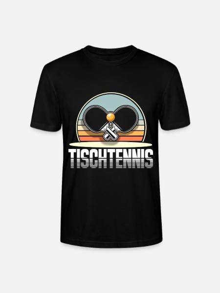 Tischtennis - Stanley/Stella Unisex Bio-T-Shirt CRAFTER - Schwarz