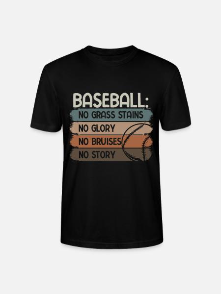 Baseball - Stanley/Stella Unisex Bio-T-Shirt CRAFTER - Schwarz