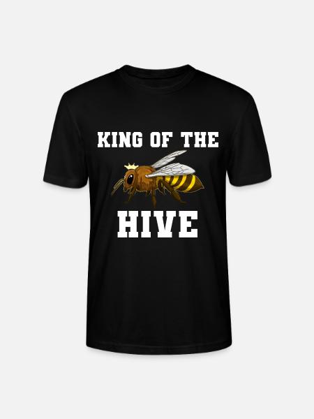 King Of The Hive Imker - Stanley/Stella Unisex Bio-T-Shirt CRAFTER - Schwarz