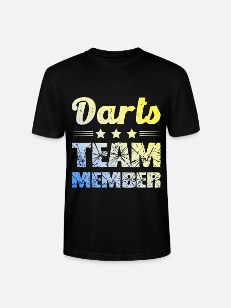 Darts Team - Stanley/Stella CRAFTER Unisex Organic T-Shirt - black