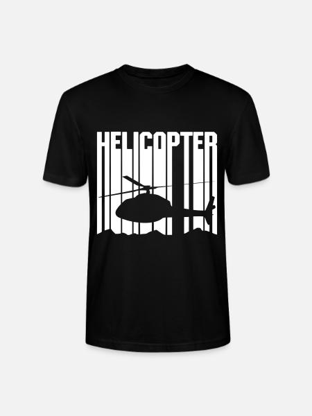 RC Helikopter Ferngesteuert Hubschrauber Pilot - Stanley/Stella Unisex Bio-T-Shirt CRAFTER - Schwarz