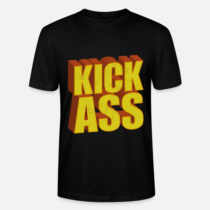Kick-Ass - Stanley/Stella Unisex Bio-T-Shirt CRAFTER - Schwarz
