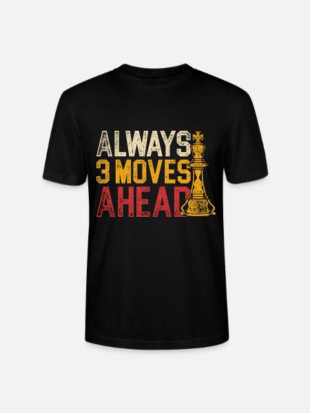 Chess player checkmate chess - Stanley/Stella CRAFTER Unisex Organic T-Shirt - black