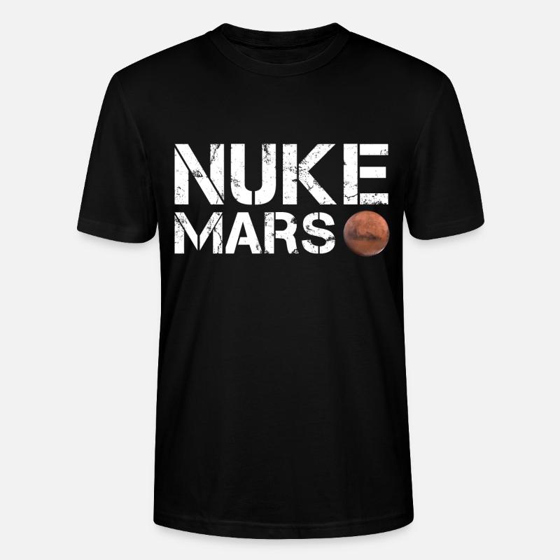 Nuke Mars - T-shirt bio CRAFTER Stanley Stella Unisexe - noir