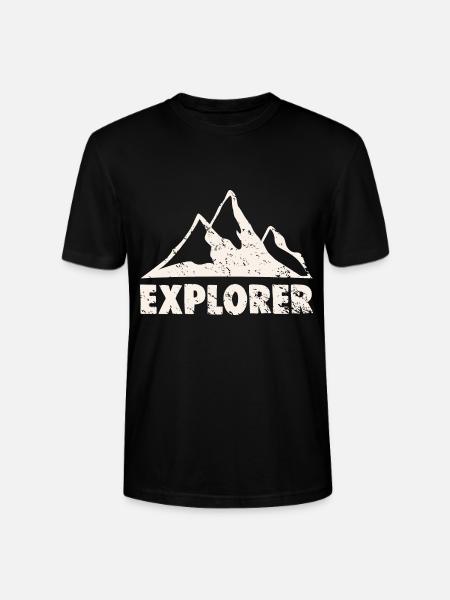 EXPLORATEUR - T-shirt bio CRAFTER Stanley Stella Unisexe - noir