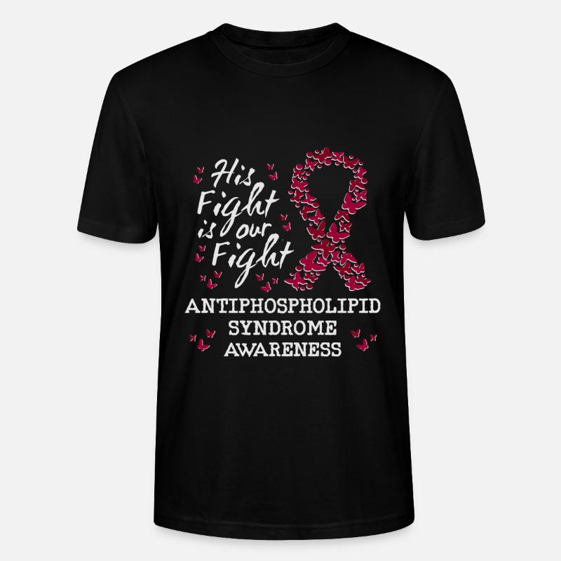 Antiphospholipid Syndrom Bewusstsein - Stanley/Stella Unisex Bio-T-Shirt CRAFTER - Schwarz