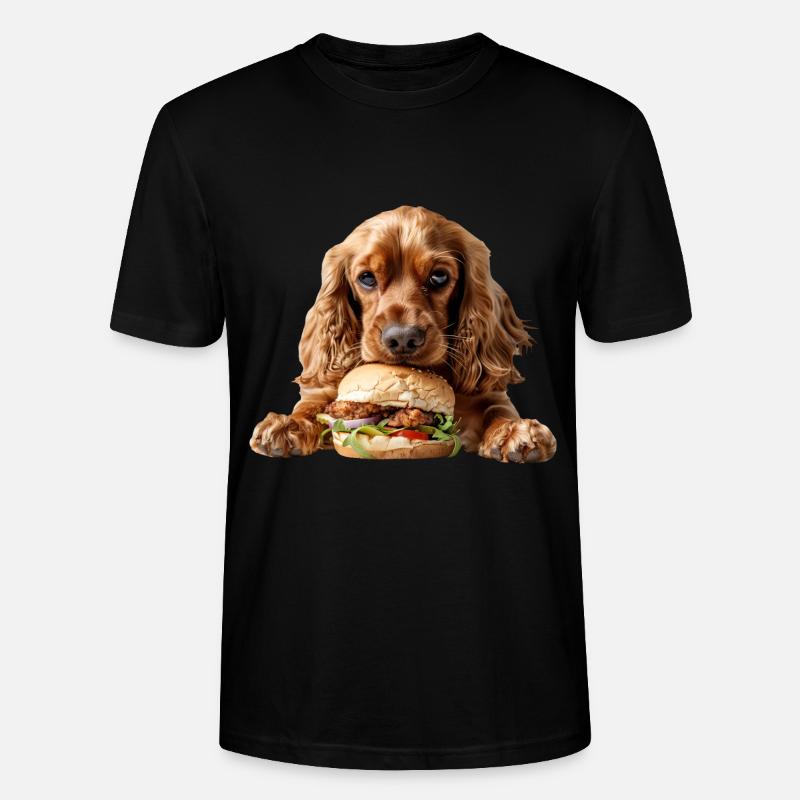 Cocker Spaniel - T-shirt bio CRAFTER Stanley Stella Unisexe - noir