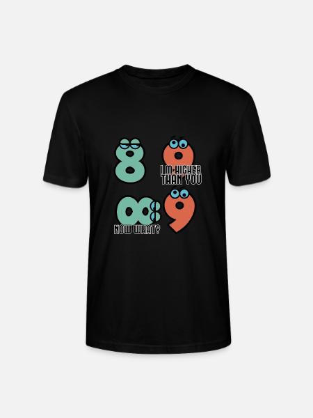 Engineer mathematician joke funny - Stanley/Stella CRAFTER Unisex Organic T-Shirt - black