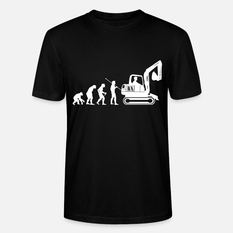 Bagger - Stanley/Stella Unisex Bio-T-Shirt CRAFTER - Schwarz