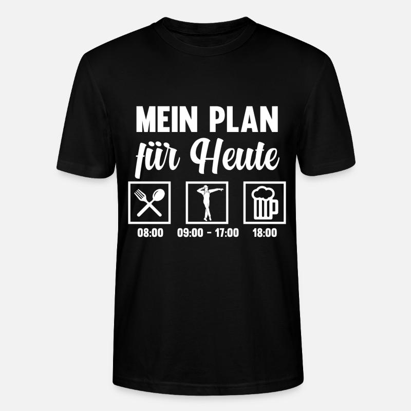 Tänzer Stepptanz - Stanley/Stella Unisex Bio-T-Shirt CRAFTER - Schwarz