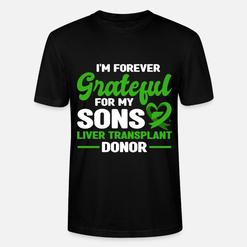 Organspender - Stanley/Stella Unisex Bio-T-Shirt CRAFTER - Schwarz