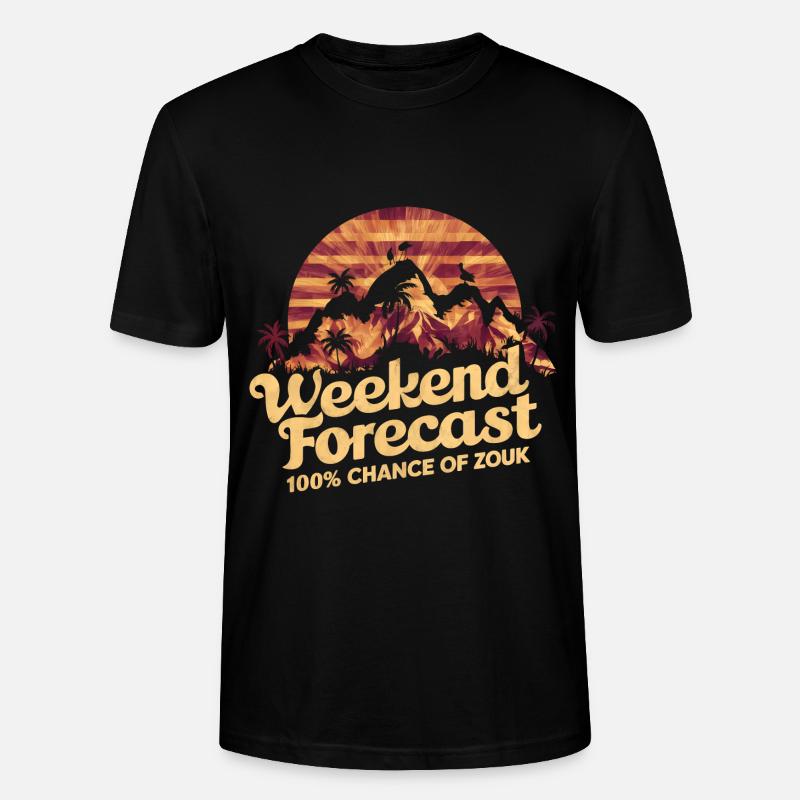 Cadeau de danse Zouk - T-shirt bio CRAFTER Stanley Stella Unisexe - noir