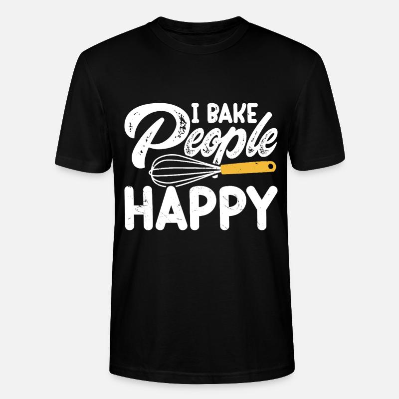 Backen Bäcker Bäckerei - Stanley/Stella Unisex Bio-T-Shirt CRAFTER - Schwarz