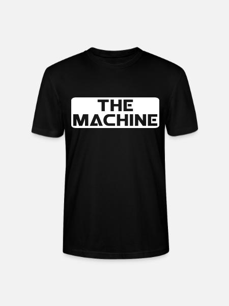 THE MACHINE new - Stanley/Stella CRAFTER Unisex Organic T-Shirt - black