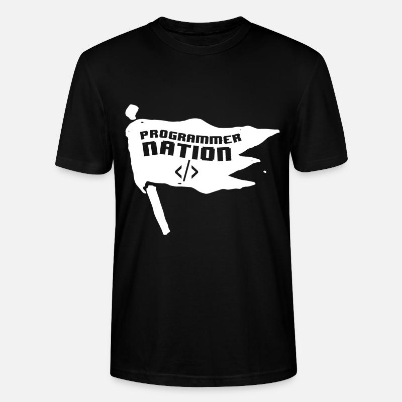 Programmierer Coder Software Entwickler - Stanley/Stella Unisex Bio-T-Shirt CRAFTER - Schwarz