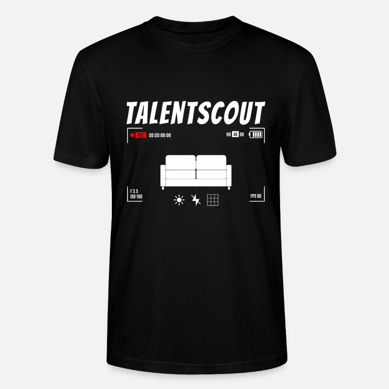 Casting Couch Talentscout Talent - Stanley/Stella Unisex Bio-T-Shirt CRAFTER - Schwarz