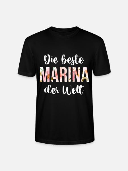 Marina - Stanley/Stella Unisex Bio-T-Shirt CRAFTER - Schwarz