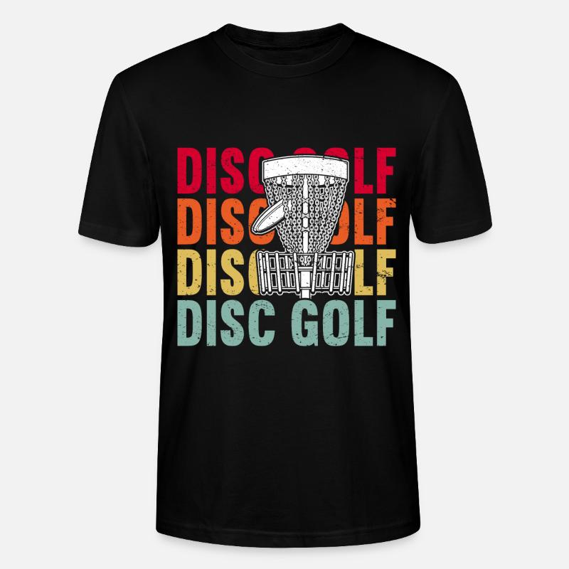 Disc Golf - Stanley/Stella Unisex Bio-T-Shirt CRAFTER - Schwarz