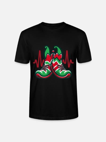 Elf Fitness Journey - Stanley/Stella CRAFTER Unisex Organic T-Shirt - black