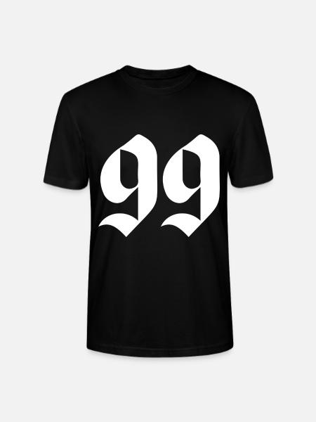 1999 year - Stanley/Stella CRAFTER Unisex Organic T-Shirt - black