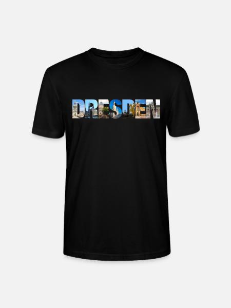 Dresden Sachsen Deutschland - Stanley/Stella Unisex Bio-T-Shirt CRAFTER - Schwarz