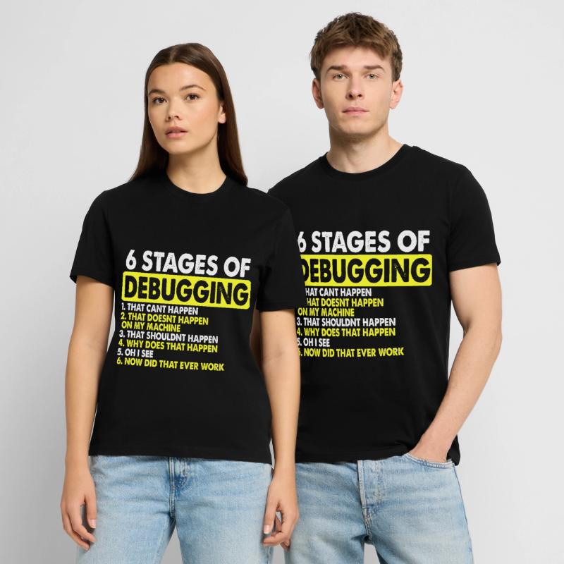 Debugging computer science Stanley Stella CRAFTER unisex økologisk-T-shirt