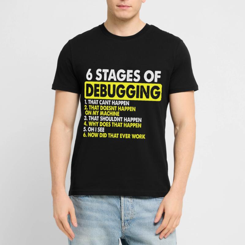 Debugging computer science Stanley Stella CRAFTER unisex økologisk-T-shirt
