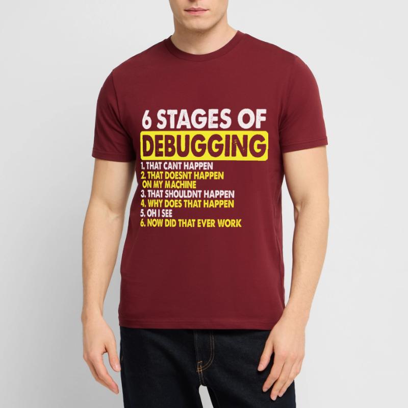 Debugging computer science Stanley/Stella CRAFTER Unisex Organic T-Shirt