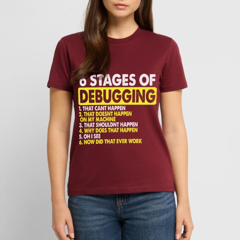 Debugging computer science Stanley/Stella CRAFTER Unisex Organic T-Shirt