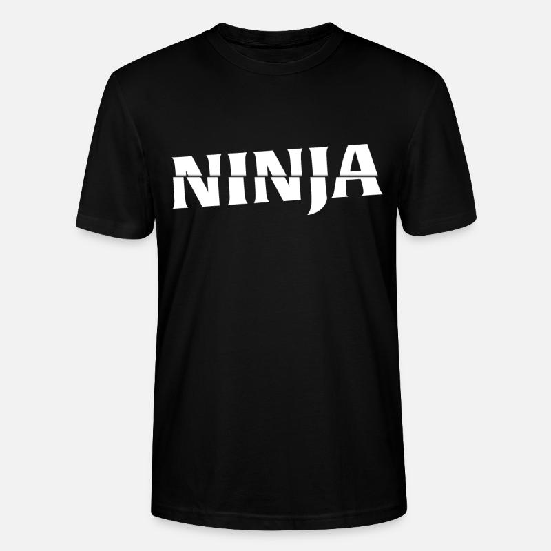 Ninja - Stanley/Stella Unisex Bio-T-Shirt CRAFTER - Schwarz