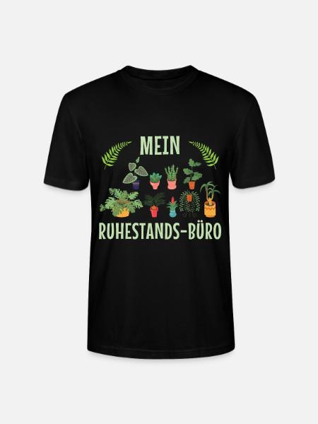 Mein Ruhestands-Büro - Stanley/Stella Unisex Bio-T-Shirt CRAFTER - Schwarz