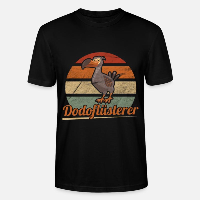 Dodo Mauritius Vogel - Stanley/Stella Unisex Bio-T-Shirt CRAFTER - Schwarz