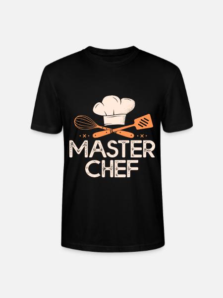 masterchef master chef - T-shirt bio CRAFTER Stanley Stella Unisexe - noir