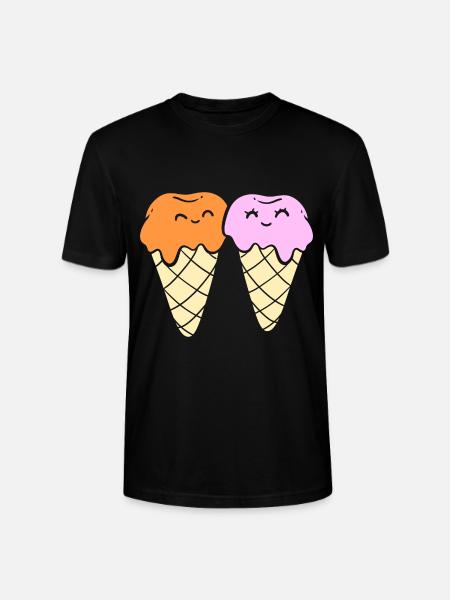 Eisliebhaber Icecream Scooper - Stanley/Stella Unisex Bio-T-Shirt CRAFTER - Schwarz