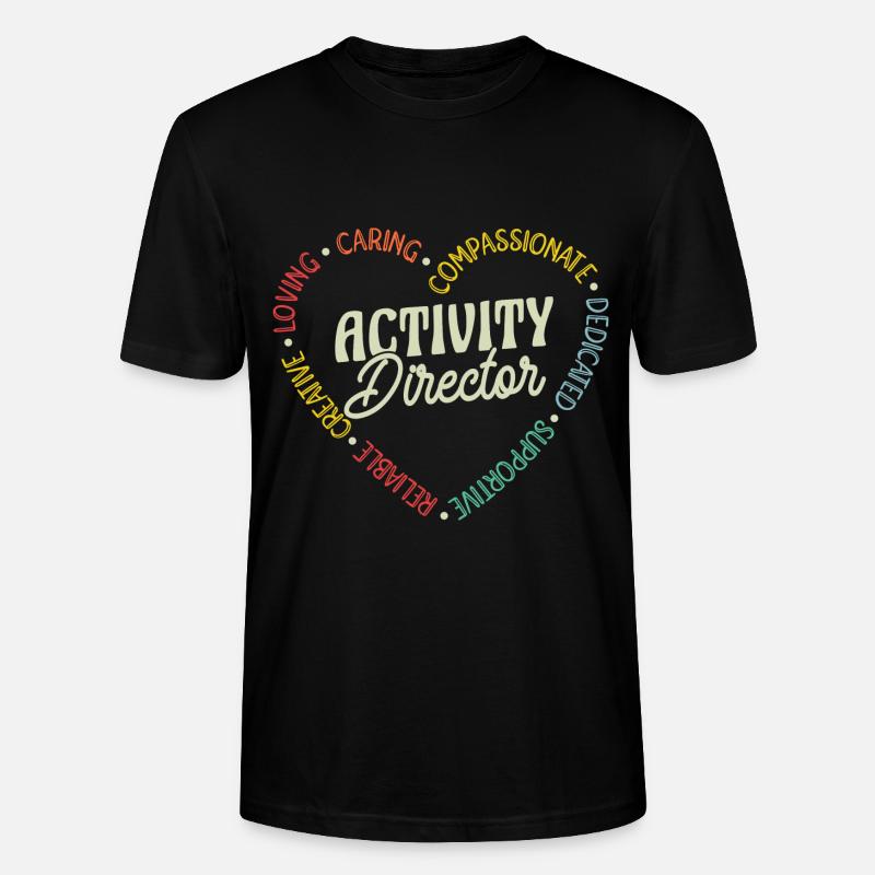 Awesome Activity Director Activity - Stanley/Stella Unisex Bio-T-Shirt CRAFTER - Schwarz