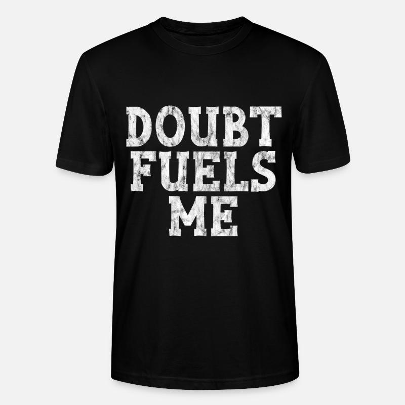 Le doute m’alimente 3 - T-shirt bio CRAFTER Stanley Stella Unisexe - noir