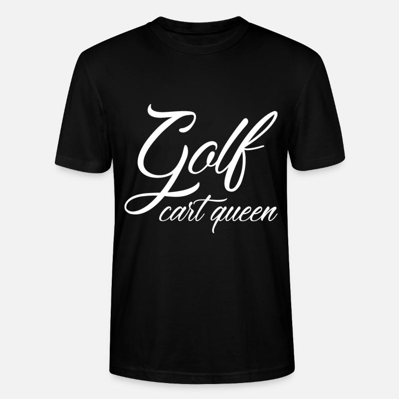 Golf Cart Queen - Stanley/Stella Unisex Bio-T-Shirt CRAFTER - Schwarz