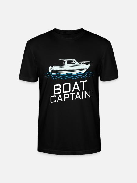 BOATING: Boat Captain - Stanley/Stella Unisex Bio-T-Shirt CRAFTER - Schwarz