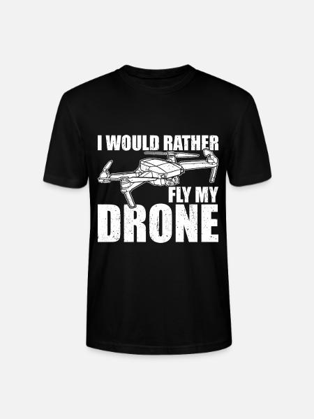 Drone Drones - Stanley/Stella CRAFTER Unisex Organic T-Shirt - black