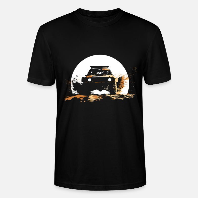Desert Rallye - Stanley/Stella Unisex Bio-T-Shirt CRAFTER - Schwarz